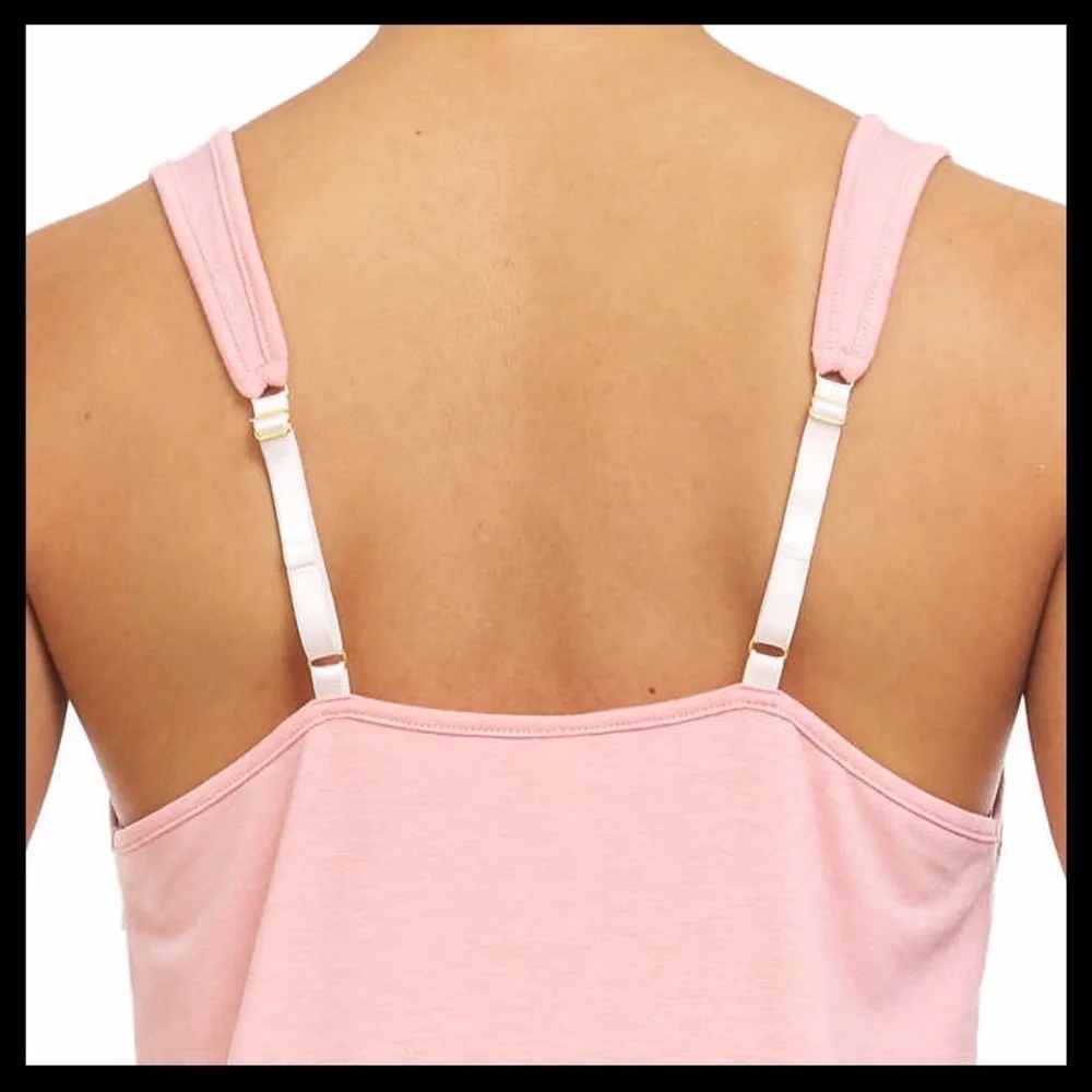 Flora Nikrooz Tank & Short Lounge Pajamas Set Pink - Picture 3 of 6